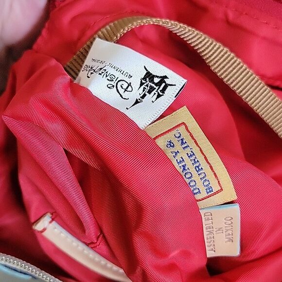 Dooney & Bourke Navy Blue Hobo Bag with Fairy Print - Picture 15 of 16